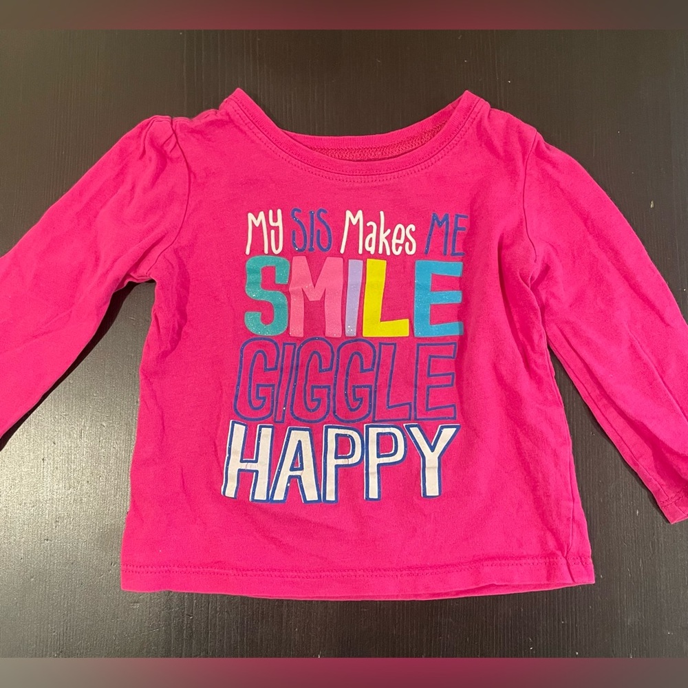 Childrens Place est. 1989 Place *NWOT* 100% Cotton Sister Shirt. Size 12-18mo